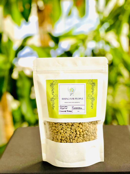 rising for people coffee importer. green coffee beans from colombia